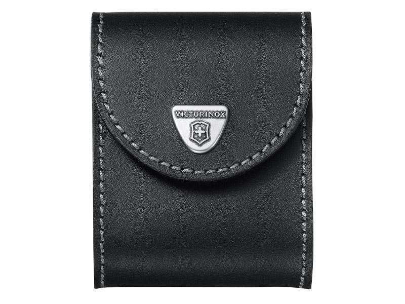 AR 4.0521.XAVT ETUI VICTORINOX CUIR NOIR POUR SWISSCHAMP XAVT